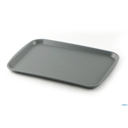 VASSOIO FAST FOOD POLIPROPILENE CM.43,5X31 GRIGIO   PRFFMG