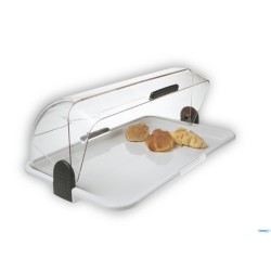 VETRINETTA DA BANCO 38X26X17  BASE TRASPARENTE
