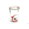 WECK R CILINDRICO - VASETTO ML.850 CON COPERCHIO MM100 - 19275