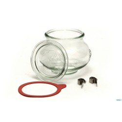 WECK R DECO - VASETTO ML560 CON COPERCHIO 80MM  901