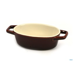 JUSTCOLOR-PIROFILA OVALE BICOLOR CM.19,5X11X5  1653