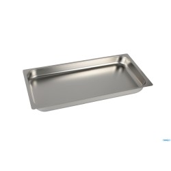 GN INOX 1.1. TEGLIA BORDO PIANO CM53X32 H.4