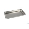 GN INOX 1.1. TEGLIA BORDO PIANO CM53X32 H.4
