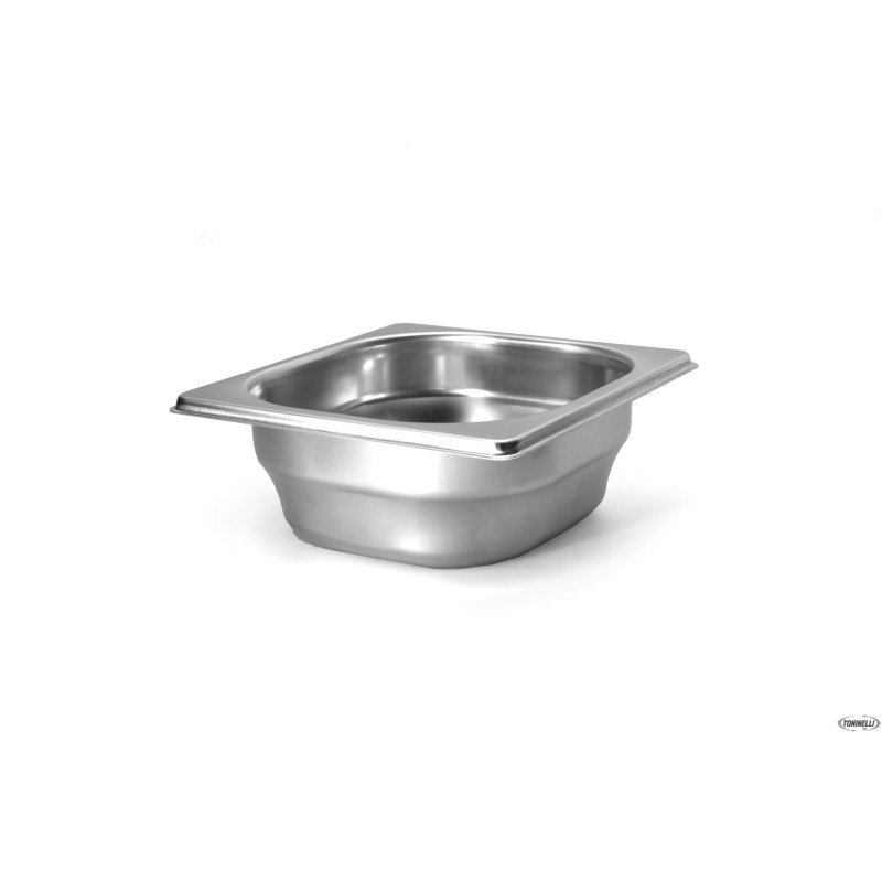 GN INOX 1.6-BACINELLA 17X16 H6,5 GN INOX 1.6-BACINELLA 17X16 H6,5