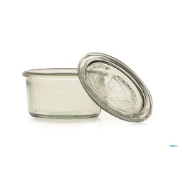 WECK H CILINDRICO- VASETTO ML.165 CON COPERCHIO MM80   976E