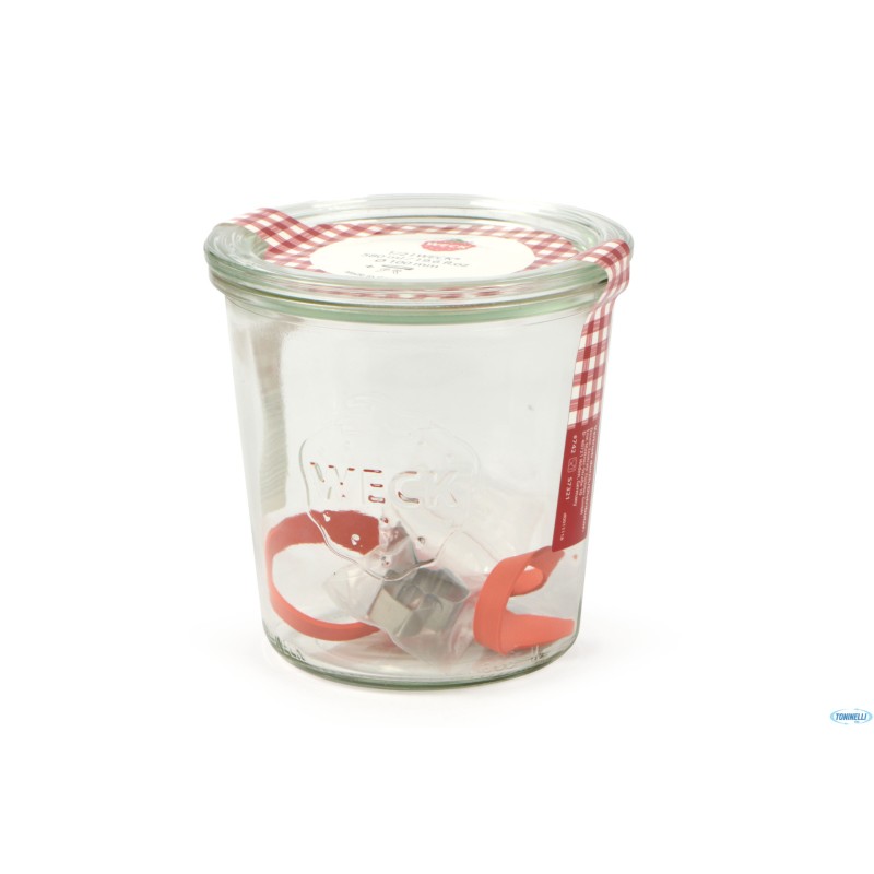 WECK R CIL - VASETTO ML580 CON COPERCHIO 100MM 00020061-742