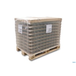 WECK TULIPANO -VASETTO ML580 SENZA COPERCHIO IN THERMOPALLET 800 PEZZI ART.744 BOMBATO  UTILIZZA COPERCHIO DA 100 MM