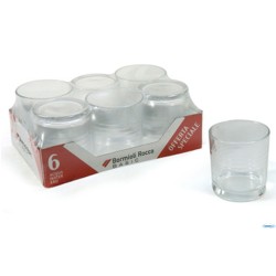 ARENA - CONFEZIONE 6 BICCHIERI ACQUA TRASPARENTI CL.24  4.12410
