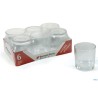 ARENA - CONFEZIONE 6 BICCHIERI ACQUA TRASPARENTI CL.24  4.12410