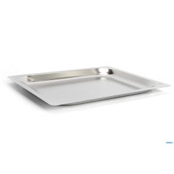 GN INOX 1.2 TEGLIA BORDO PIANO CM32X26 H.2