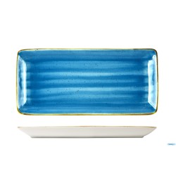 JAVA AQUA BLU - PIATTO RETTANGOLARE CM 21X8    22810AB