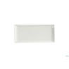 SAN MARINO-PIATTO RETTANGOLARE PORCELLANA BIANCA CM.29X13 4336