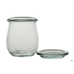 WECK H TULIP - VASETTO ML.220 CON COPERCHIO 60MM 762E   06737