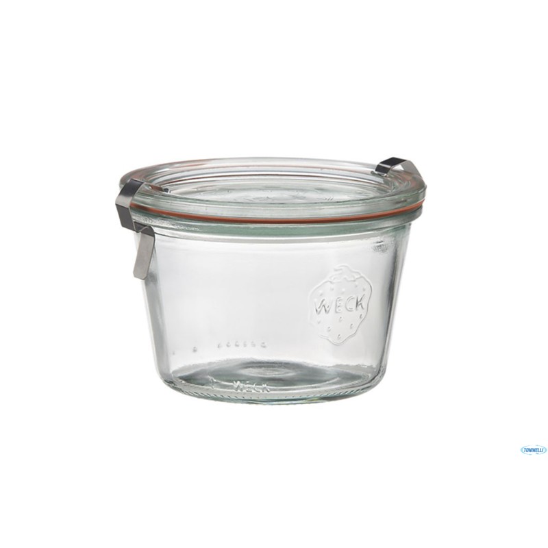 WECK R CILINDRICO - VASETTO ML.165 CON COPERCHIO MM80 00006660-976E