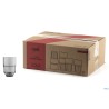 LINQ FUME- CONFEZIONE 12 BICCHIERI BEVERAGE CL 35,5  TEMPERATI IMPILABILI COLORATI IN PASTA COLORE
