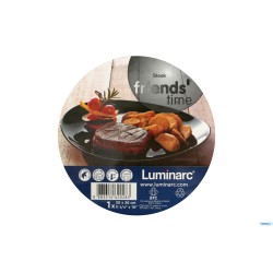 EVOLUTION BLACK-PIATTO BISTECCA 30X25,8 P1140-N6583  N2177