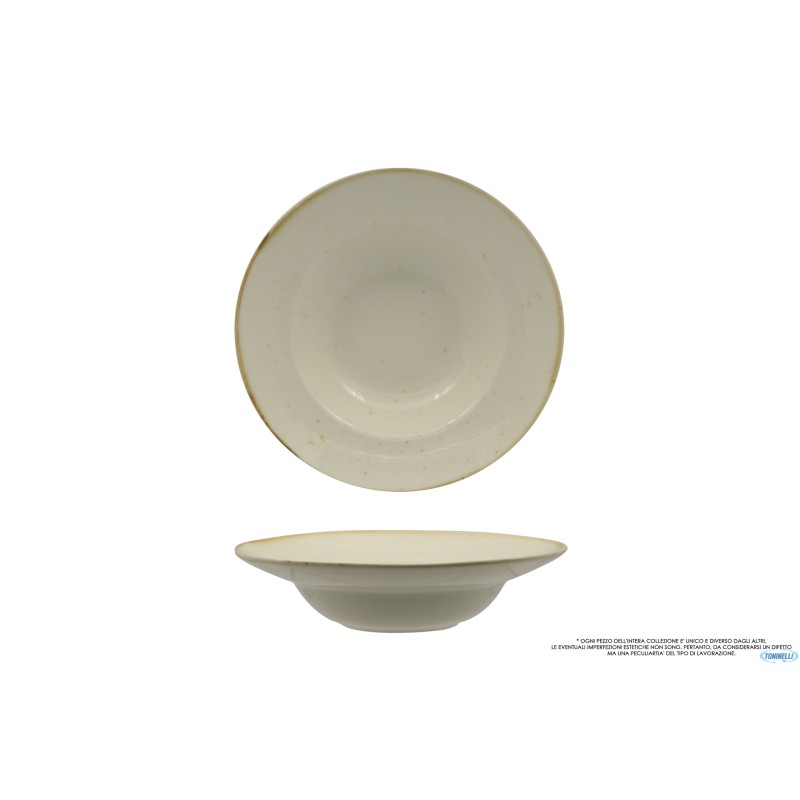 JAVA BARLEY CREAM - PASTA BOWL CM 25 INTERNO CM 16   01020BC
