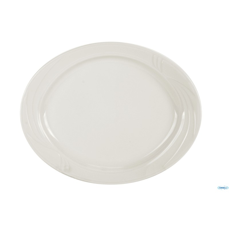 ARCADIA-PIATTO OVALE CM 37 PORCELLANA