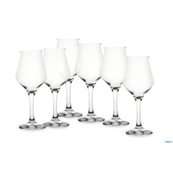 BIER SOMMELIER - CF. 6 CALICI BIRRA 400 SCATOLA  LITOGRAFATA
