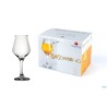 BIER SOMMELIER - CF. 6 CALICI BIRRA 400 SCATOLA  LITOGRAFATA