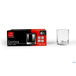 CORTINA TRASP - SCATOLA 6 BICC ACQUA 25,5