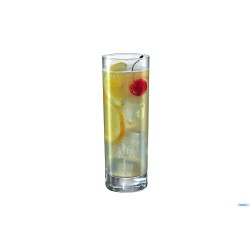 CORTINA TRASPARENTE-CONFEZIONE 3 BICCHIRI LONG DRINK CL 30