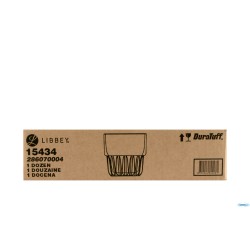EVEREST-SUMMIT-CONFEZIONE 12 BICCHIERI ROCKS CL 26,6 IN VETRO TEMPERATO IMPILABILE