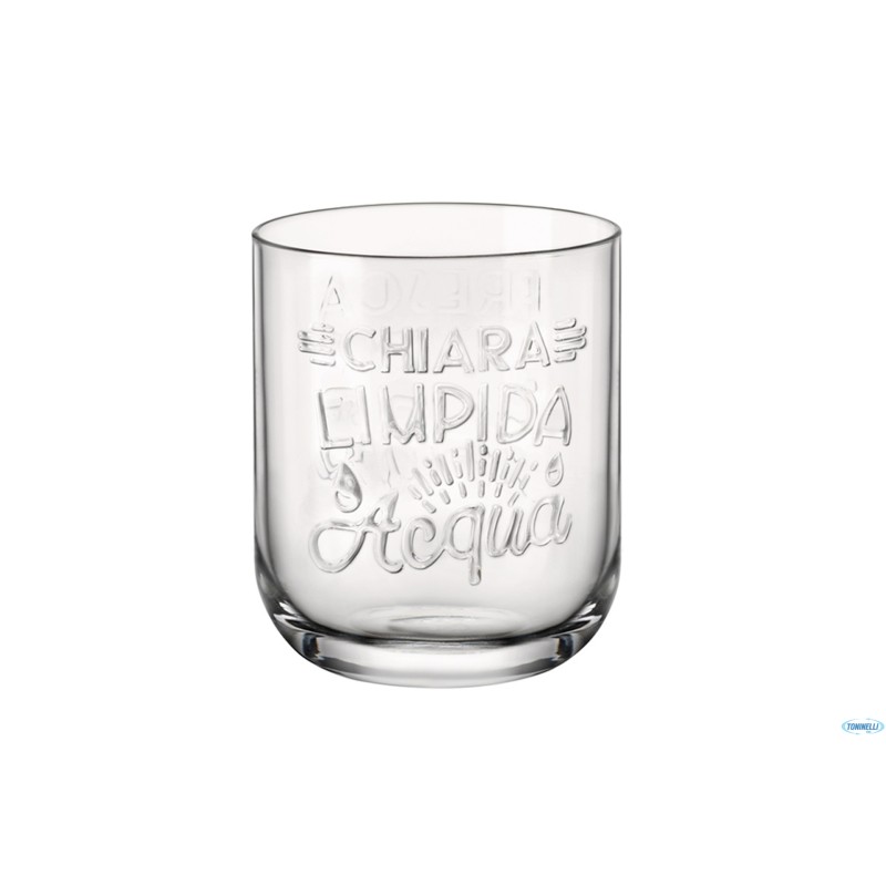 GRAPHICA TRASPARENTE-BICCHIERE ACQUA CL 39,5 122100