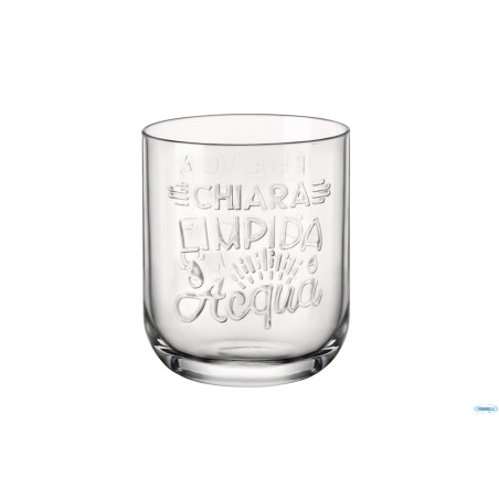 GRAPHICA TRASPARENTE-BICCHIERE ACQUA CL 39,5 122100