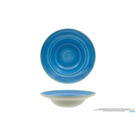 JAVA AQUA BLU - PASTA BOWL CM 25 INTERNO CM 16   01020HAB