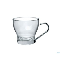 OSLO PUNCH - CAFFE  CONFEZIONE 3 BICCHIERI CL.11 MANICO ACCIAIO INOX TEMPERATO