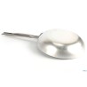 PADELLA 3 MM ALLUMINIO  SVASATA ALTA SALTARE CON MANICO TUBOLARE INOX CM 40 H 8,5
