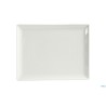 SAN MARINO-PIATTO RETTANGOLARE PORCELLANA BIANCA  CM.31X24 4338