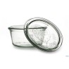 WECK CILINDRICO- CARTONE 6 VASETTI ML.290 CON COPERCHIO 100   10612