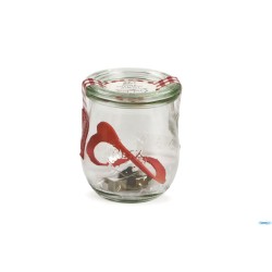WECK R TULIP - VASETTO ML220 CON COPERCHIO 60MM 762E
