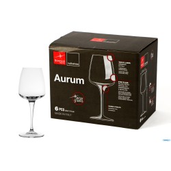 AURUM - CONFEZIONE 6 CALICI VINO BIANCO CL 35