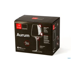 AURUM - CONFEZIONE 6 CALICI VINO BIANCO CL 35