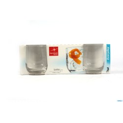 LOTO - CONFEZIONE 3 BICCHIERI ACQUA CL 27,5
