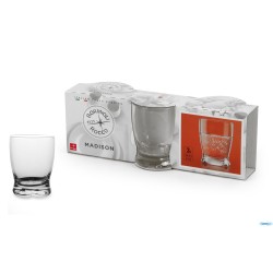 MADISON - CONFEZIONE 3 BICCHIERI ACQUA CL24,5 230151