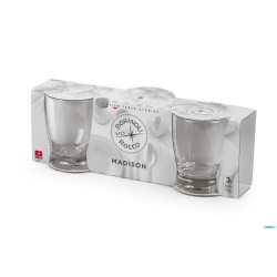 MADISON - CONFEZIONE 3 BICCHIERI ACQUA CL24,5 230151