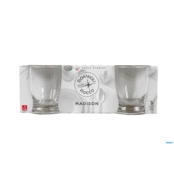 MADISON - CONFEZIONE 3 BICCHIERI ACQUA CL24,5 230151