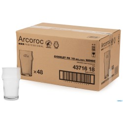 NONIC 10 OZ.CL.28 BICCHIERE BIRRA TEMPERATO 43716