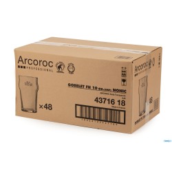 NONIC 10 OZ.CL.28 BICCHIERE BIRRA TEMPERATO 43716