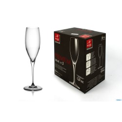 PREMIUM-CONFEZIONE.6 CALICI CL 25 NR.3 CHAMPAGNE