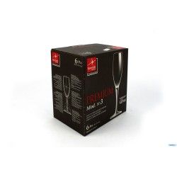 PREMIUM-CONFEZIONE.6 CALICI CL 25 NR.3 CHAMPAGNE