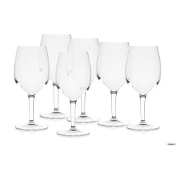 RUBINO CONFEZIONE 6 CALICI GRANDI  VINI CL 37