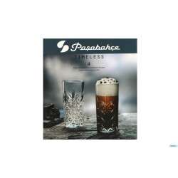 TIMELESS-CONFEZIONE 4 BICCHIERI LONG DRINK CL.30 52820