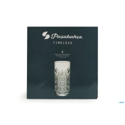 TIMELESS-CONFEZIONE 4 BICCHIERI LONG DRINK CL.45 52800