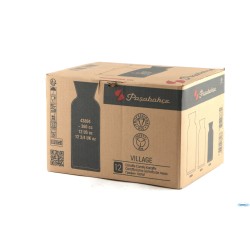 VILLAGE-CARTONE 12 CARAFFE GRADUATE LT.0,25   43804