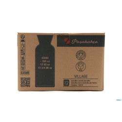 VILLAGE-CARTONE 12 CARAFFE GRADUATE LT.0,25   43804